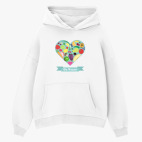 Толстовка худи оверсайз