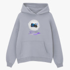 Толстовка худи оверсайз