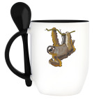 Кружка с ложкой