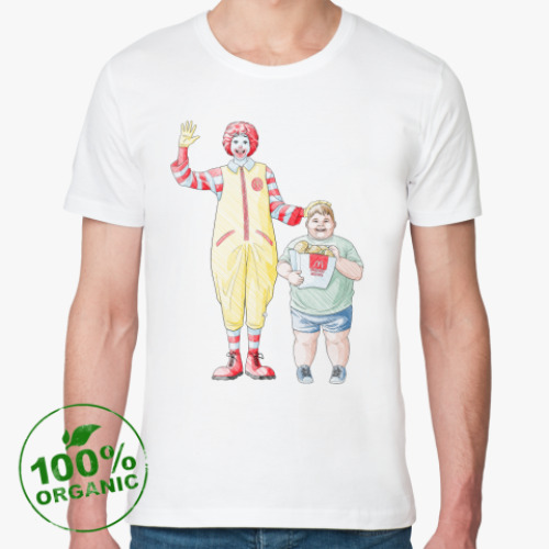 Футболка из органик-хлопка  Приятного Аппетита