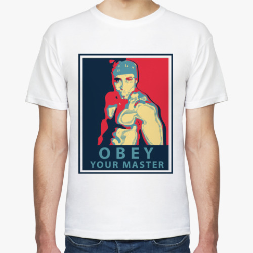 Футболка с принтом Безудержный Рикардо зафлексился