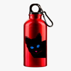 Металлическая бутылка 400 мл UV-DTF