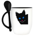 Кружка с ложкой