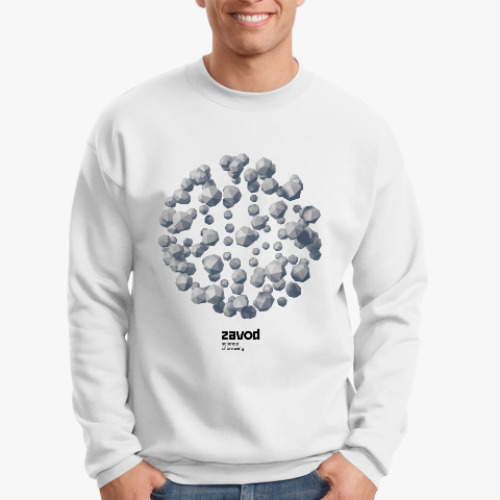 Свитшот с принтом Zavod. Stout.