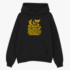 Толстовка худи оверсайз