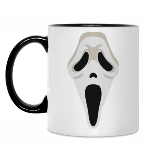 Кружка с принтом Scream