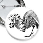 Красивый петух