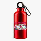 Металлическая бутылка 400 мл UV-DTF