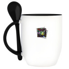 Кружка с ложкой