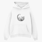 Толстовка худи оверсайз