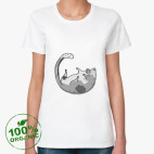 Женская футболка органик