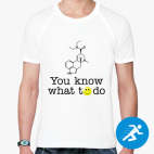 Мужская спортивная футболка