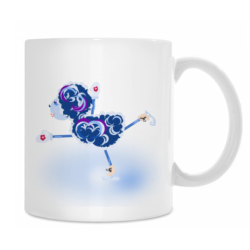 Кружка Овечки фигуристки