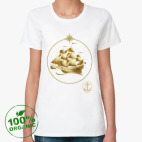 Женская футболка органик