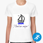 Женская спортивная футболка