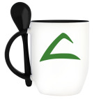 Кружка с ложкой