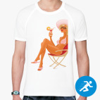 Мужская спортивная футболка