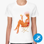 Женская спортивная футболка