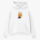 Толстовка худи оверсайз