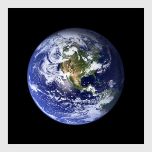 Постер с принтом Земля