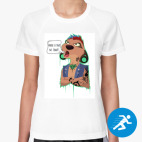 Женская спортивная футболка