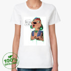 Женская футболка органик