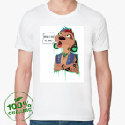 Мужская футболка органик