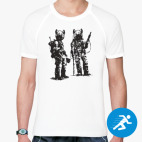 Мужская спортивная футболка