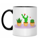 Кружка двухцветная