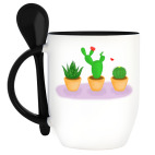 Кружка с ложкой