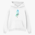 Толстовка худи оверсайз