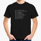 Детская футболка