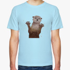 Выдра и брызги