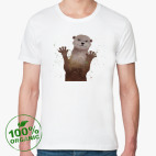 Мужская футболка органик