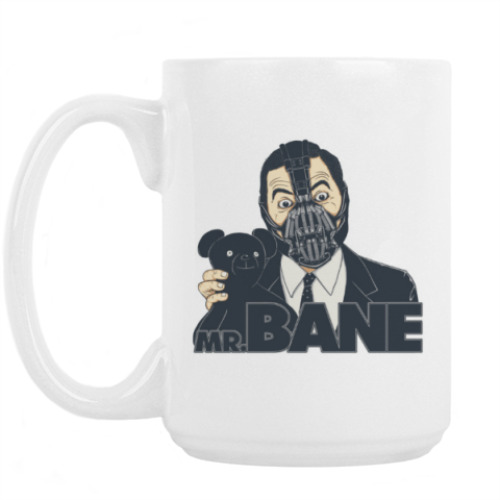 Кружка с принтом Bane