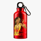 Металлическая бутылка 400 мл UV-DTF