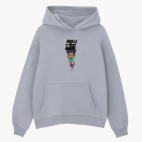 Толстовка худи оверсайз