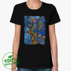 Женская футболка органик