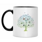 Кружка двухцветная