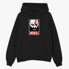 Толстовка худи оверсайз