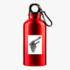 Металлическая бутылка 400 мл UV-DTF