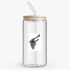 Банка с бамбуковой крышкой