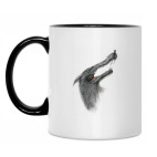 Кружка двухцветная