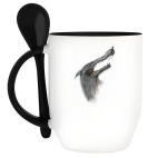 Кружка с ложкой