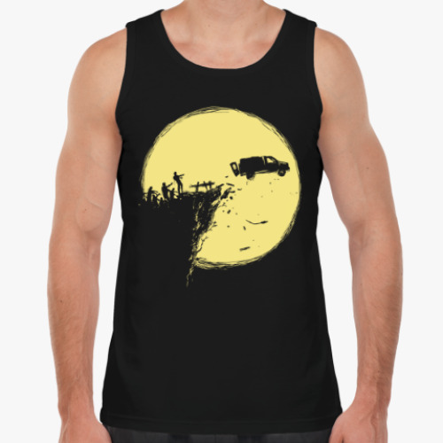 Майка с принтом Зомби