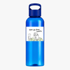 Прозрачная спортивная бутылка