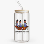 Банка с бамбуковой крышкой