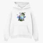 Толстовка худи оверсайз