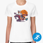 Женская спортивная футболка