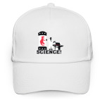 Кепка / бейсболка, белая (печать) dinoMeat Science!